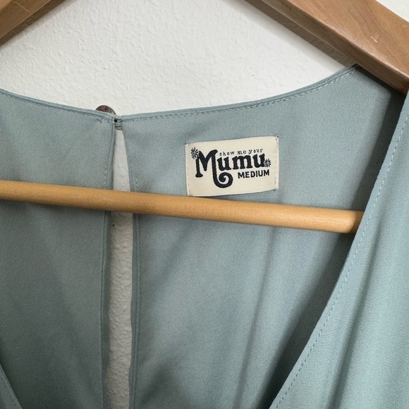 Show Me Your Mumu Flutter Sleeve Maxi Dress – Size Medium - Picture 4 of 7